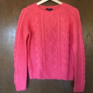 H&M Super soft pink knit sweater [LIKE NEW]